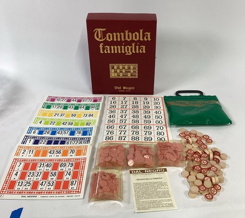 Gioco bingo italiano vintage - gioco,