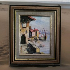 Olio Su Tela Non Firmato