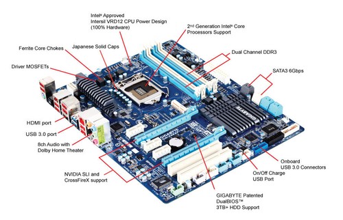 Scheda madre gigabyte - scheda,