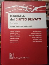 Manuale del diritto - , privato