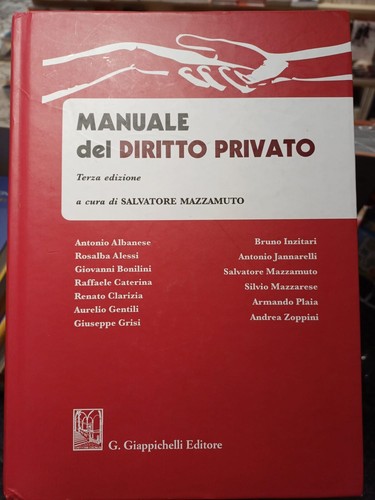 Manuale del diritto privato