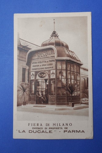 Cartolina pubblicità profumi - cartolina,