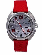 Orologio Locman Mare Titanio 39mm 133SR/590 Crono Wr100m Scontatissimo Nuovo