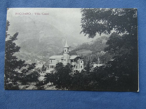 Antica cartolina recoaro villa - cartolina,