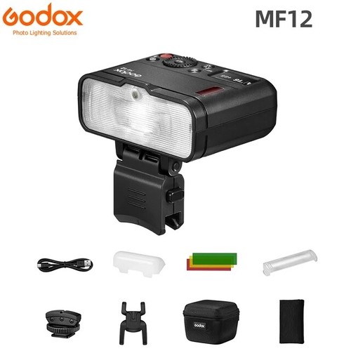 Godox mf12 flash macro ttl - flash,