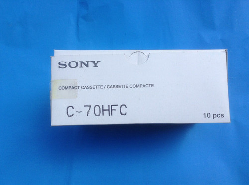 Cassette audio vergini sony - cassette,