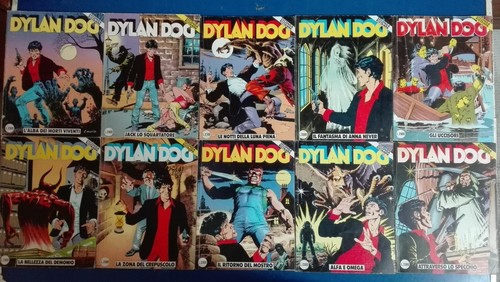Lotto blocco dylan dog - blocco, seconda