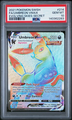 Psa umbreon vmax - psa,