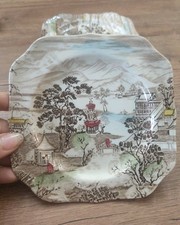 ANTICO SET 5 PIATTI DOLCE SEMI