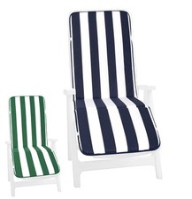 Cuscino Sdraio Poltrona Pieghevole Morbido Copri Seduta Lettino Giardino A Righe