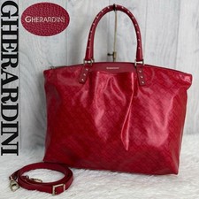 Borsa Gherardini rossa in