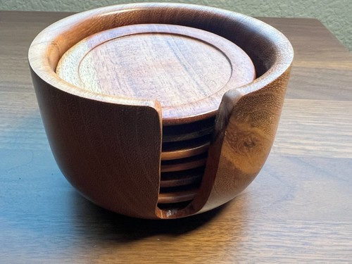 Sottobicchieri legno duro - sottobicchieri, in