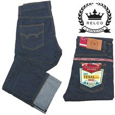 Jeans uomo Relco grezzo blu