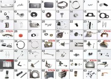 Minolta XG 2 fotocamera 35mm part repair cover ring lever gear screws lens