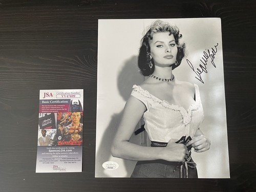 Foto firmata sophia loren - firmata,
