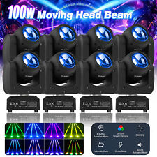 8x 4IN1 200W LED testa mobile