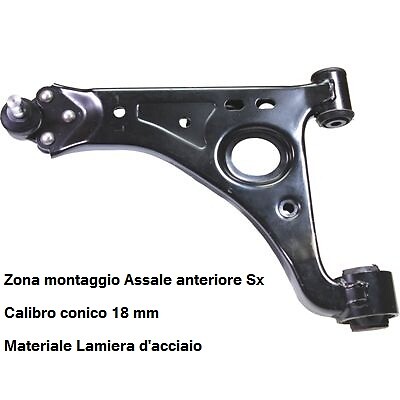 Braccio oscillante ant sx - braccio,