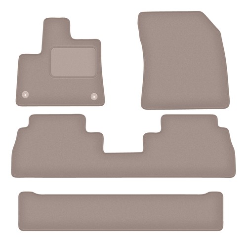 Tappetini velluto beige - velluto,