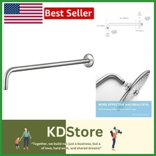 Braccio Doccia 24in Nichel