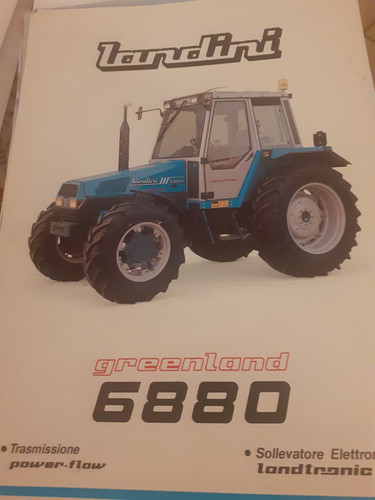 Brochure depliant trattore - depliant,