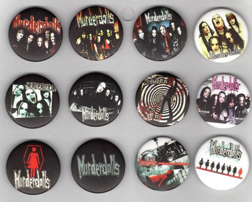 Spilla pins badge murderdolls - spilla,