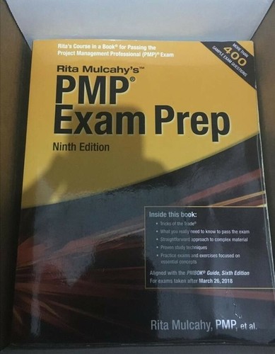 Pmp exam prep rita mulcahy - prep,