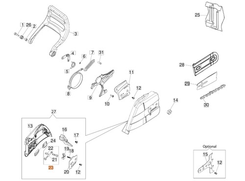 Kit vite tendicatena - , motosega