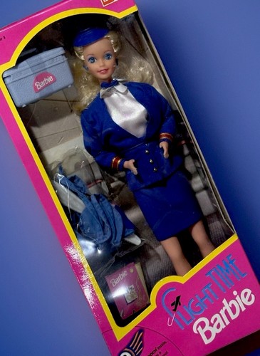 Vintage flight time barbie - vintage,