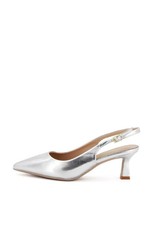 CLAUD•V SLING BACK ARGENTO