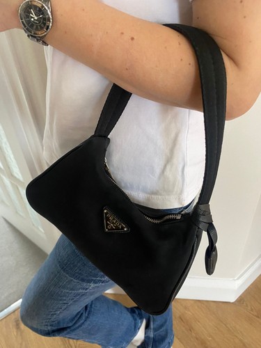 Borsa tracolla prada grigio - a,
