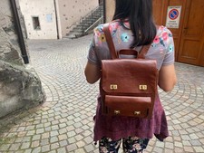 Zainetto in pelle bottalata