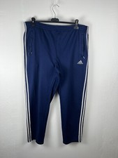 Pantaloni Tuta TrackPants Trouser Adidas Vintage Blu XL/ XXL Uomo Trousers