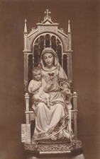 C4 - Cp Cartolina Vergine Maria Madonna con Bambino - Fp Nvg