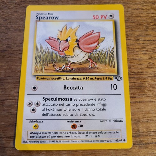 Spearow jungle carta - spearow, 62/64