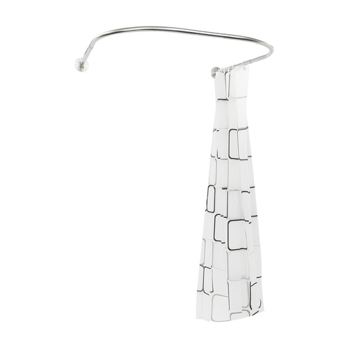 Barra tenda doccia curva - barra, bagno