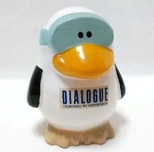 Pinguino Dialogo Il Fantasma n. 1 Salvadanaio in ceramica Giappone