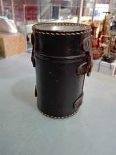 [NC] CUSTODIA PER OBIETTIVO FOTOGRAFICO CUOIO VINTAGE JAPAN