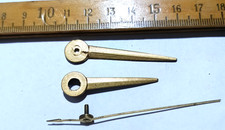 Lancette orologio Parigina camino Tasca vintage sfere metallo spares old 22