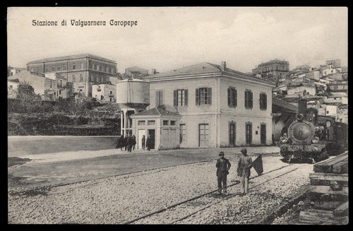 Cartolina valguarnera caropepe - valguarnera,