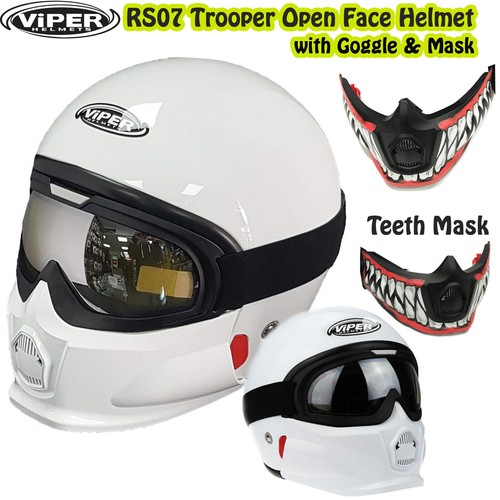 Casco moto aperto viper - moto, rs07