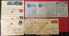 9 BIGLIETTI POSTALI E FRANCHIGIA MILITARE