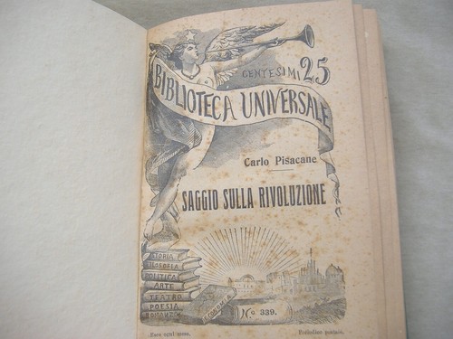 Carlo pisacane saggio sulla - carlo,