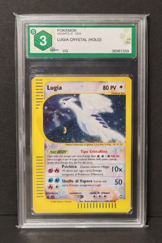 Lugia crystal holo - lugia,