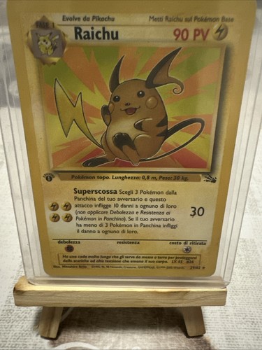 Raichu carta pokemon - , 29/62