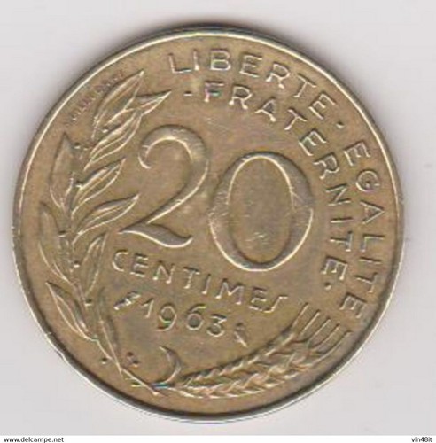 1963 francia moneta - ,