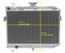 Moto4 for Radiator Aluminum
