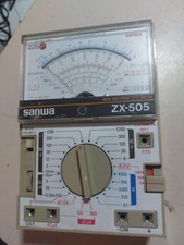 Multimetro Tester Analogico Vintage sanwa ZX-595 Leggi Descrizione 