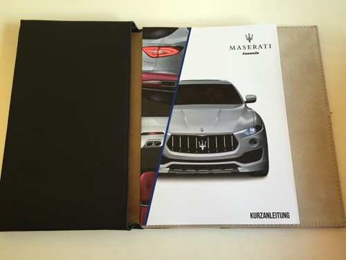 Maserati levante manuale - maserati,