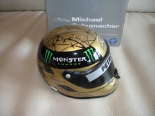 Casco casco F1 Michael Schumacher SPA 2011 MERCEDES 1:2 confezione originale