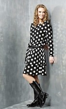 ABITO A POIS MANICA LUNGA